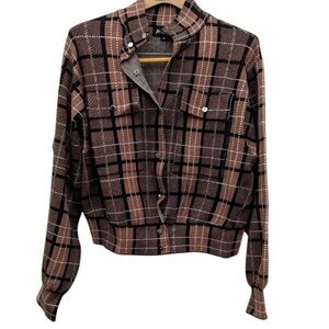 Women’s Marled Snap button Cardigan Sweater